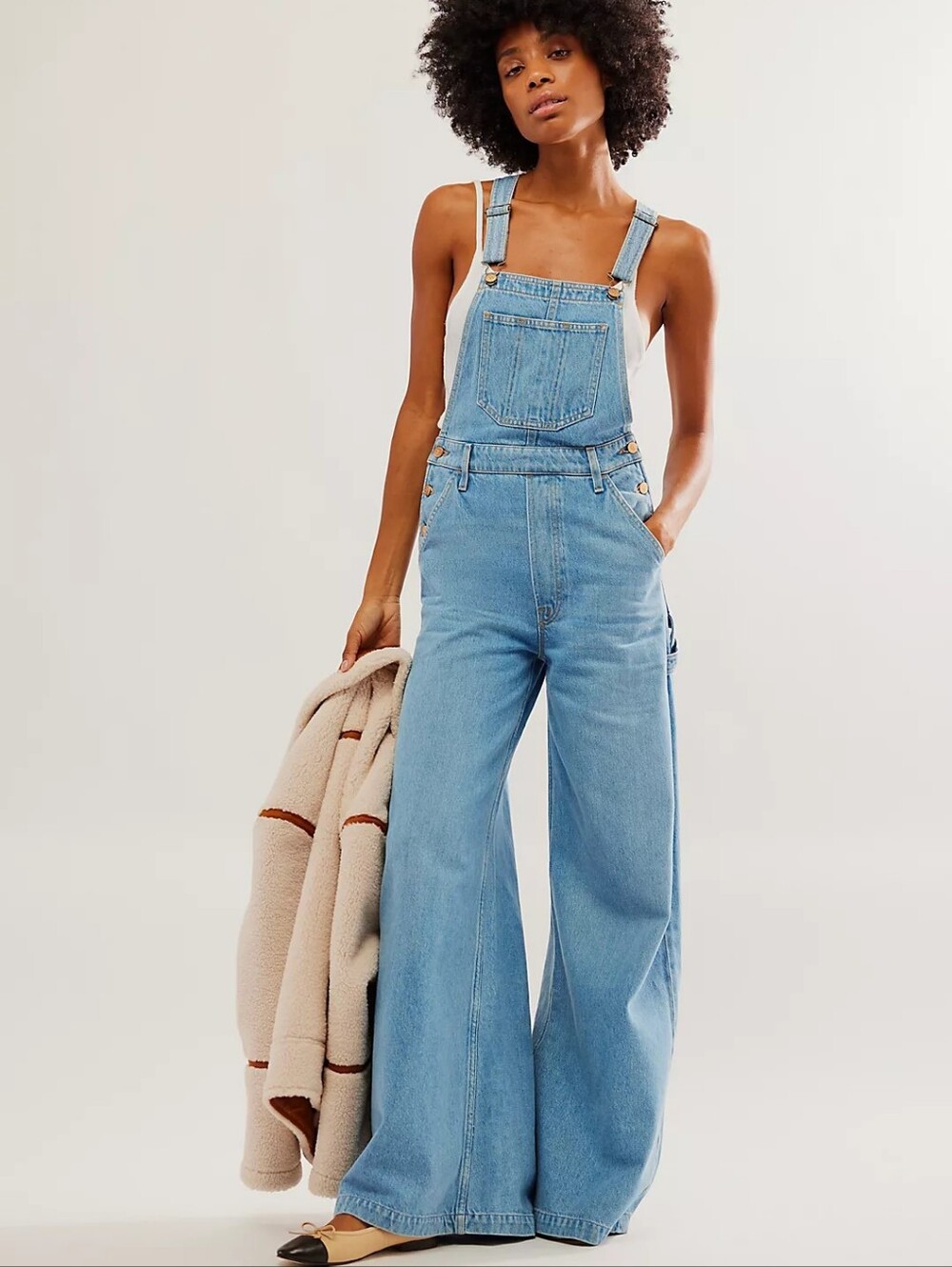 Mother The Sugar Cone Overall Heel in All You Can Eat